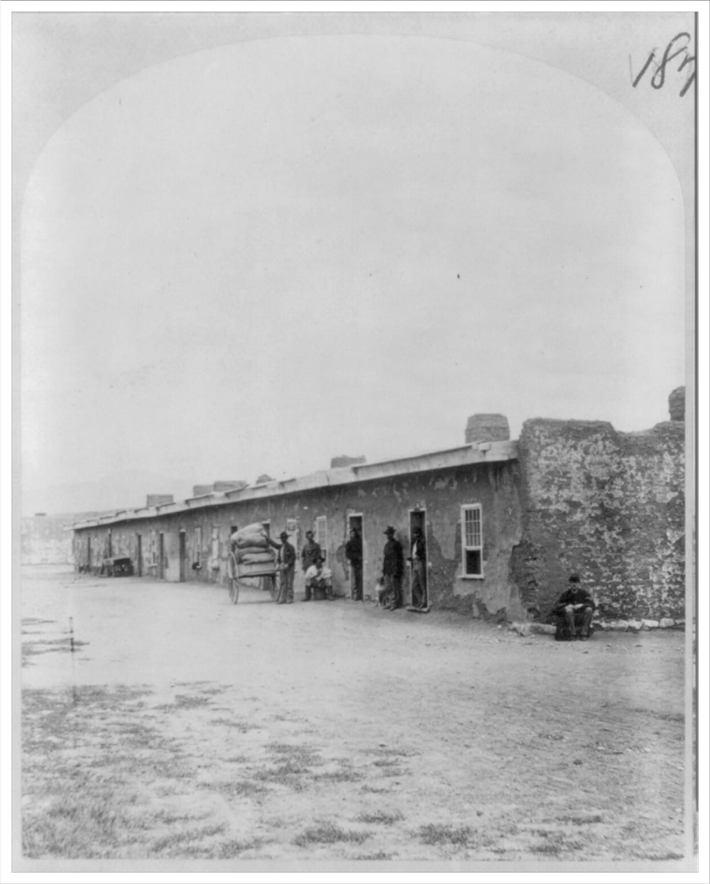 Historic photo of Fort Garland