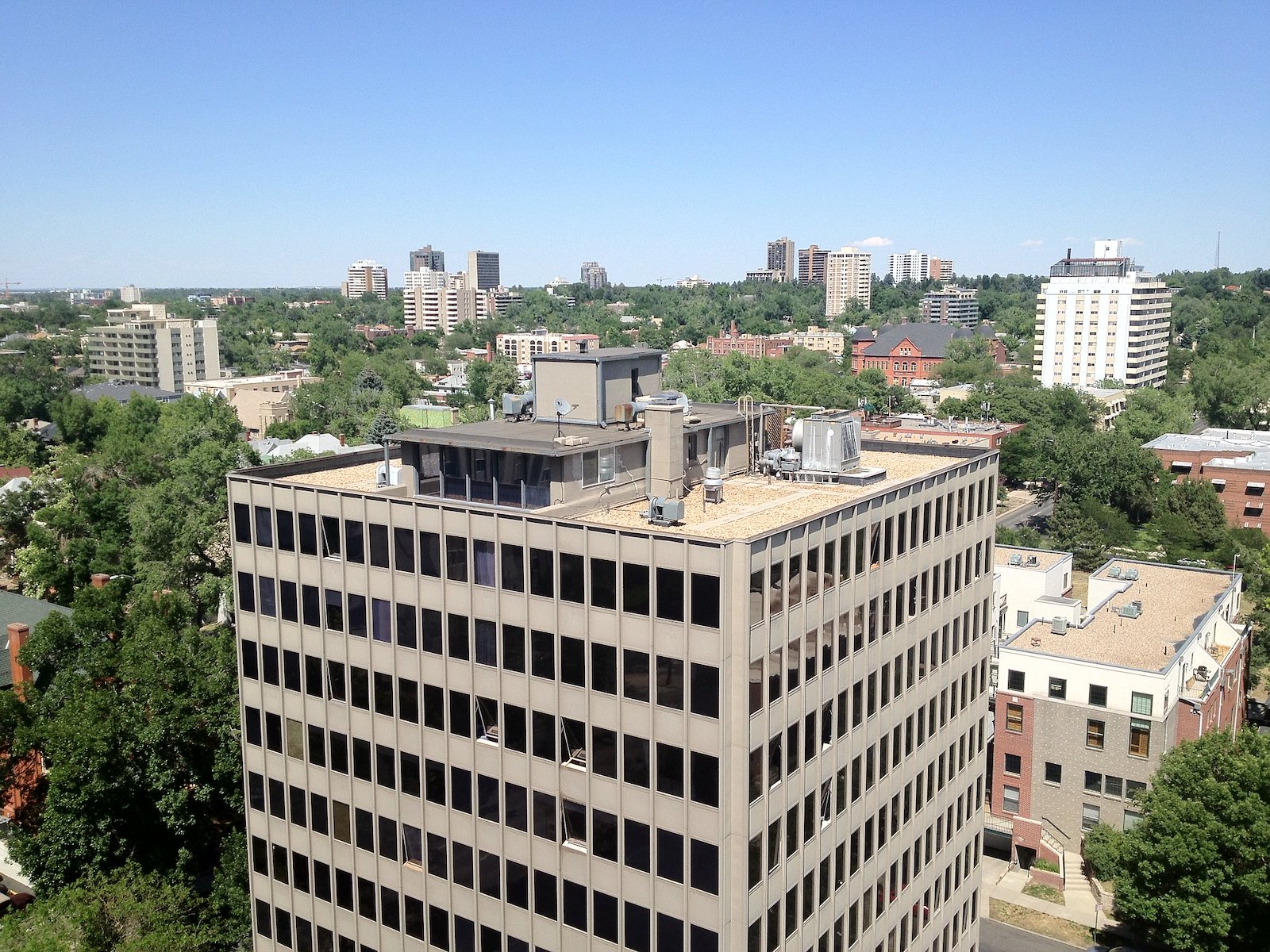 Image of Denver's Capitol Hill neighborhood in Colorado