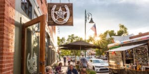 City Star Brewing entrance sign