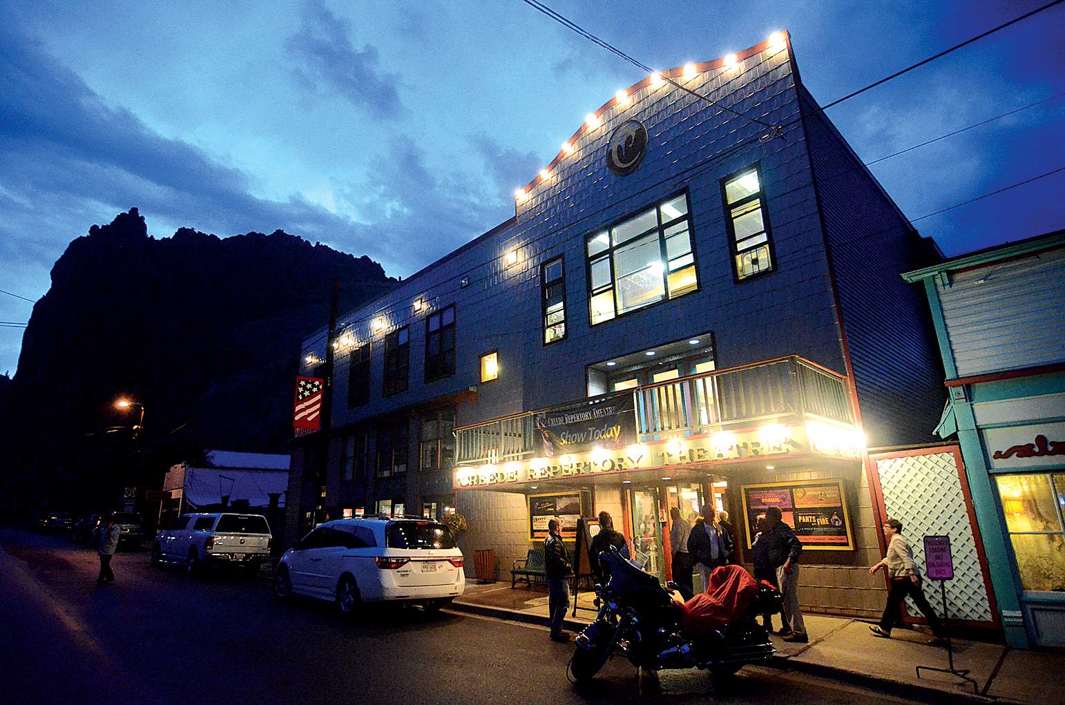 Creede Repertory Theatre Colorado Nighttime