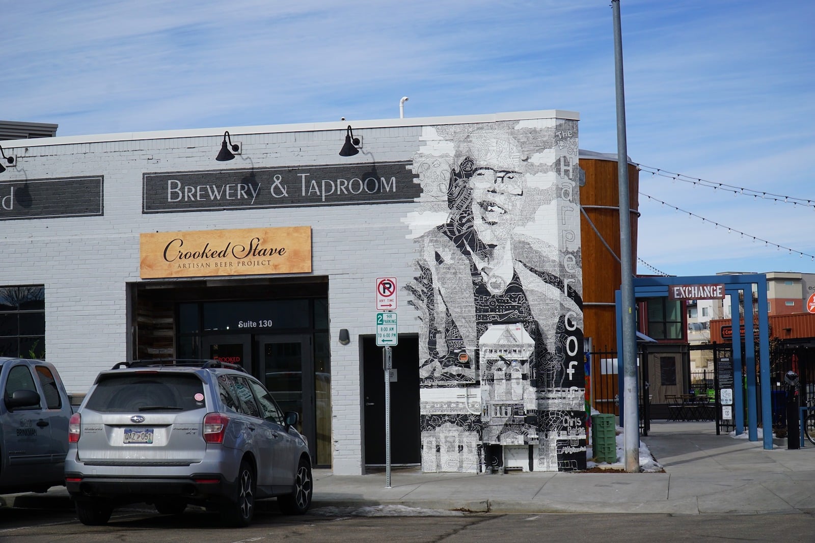 Image of the exterior of the Crooked Stave in Fort Collins, Colorado