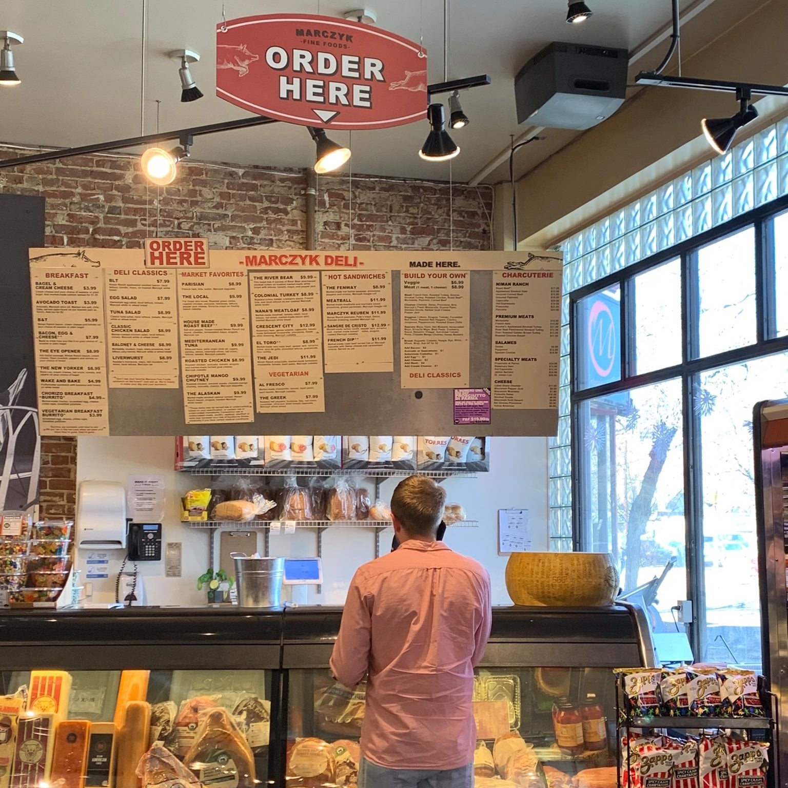 Image of the deli at Marczyk Fine Foods in Denver, Colorado