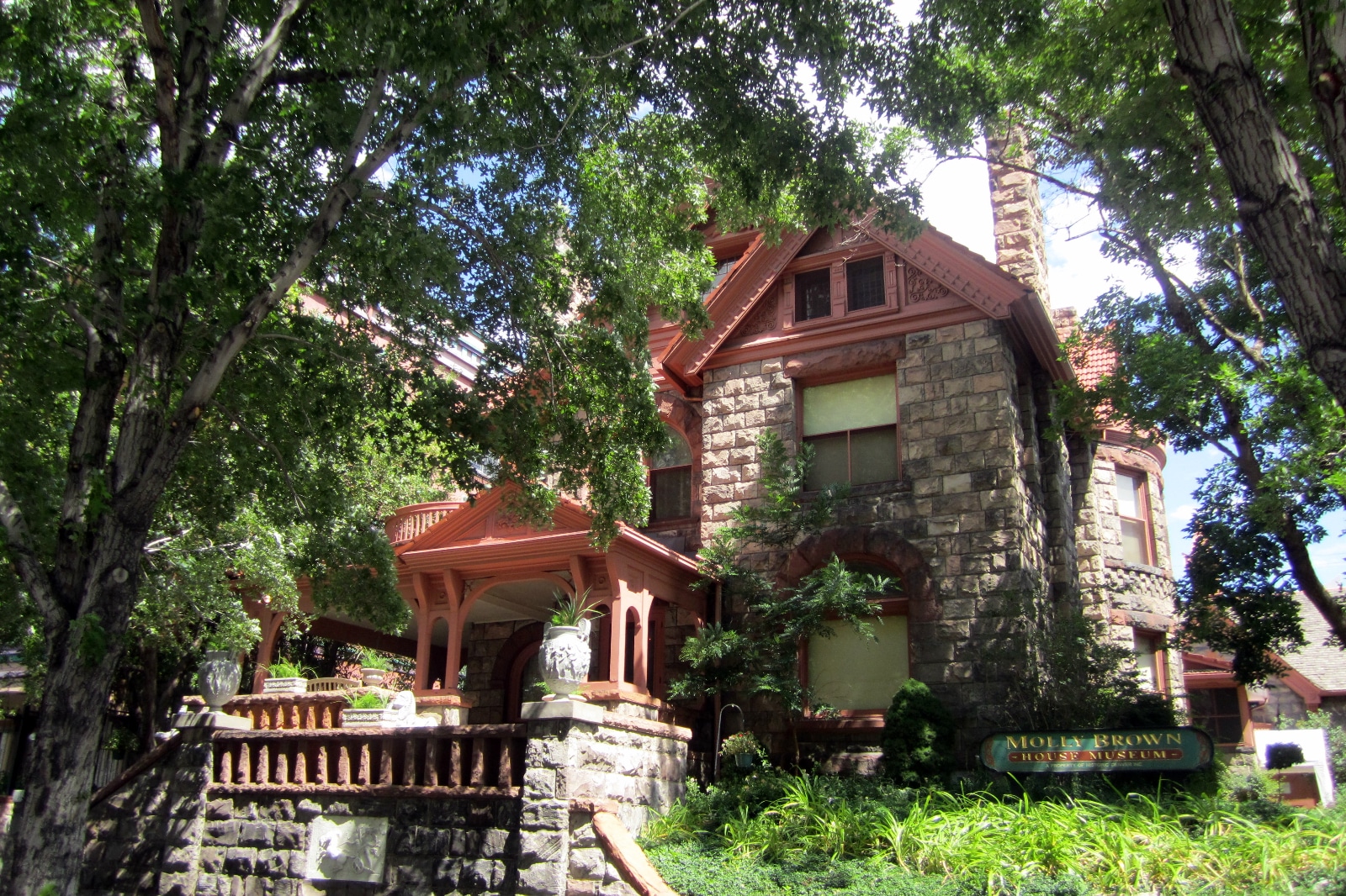 Exterior Molly Brown House Museum, Capitol Hill, Denver, Colorado