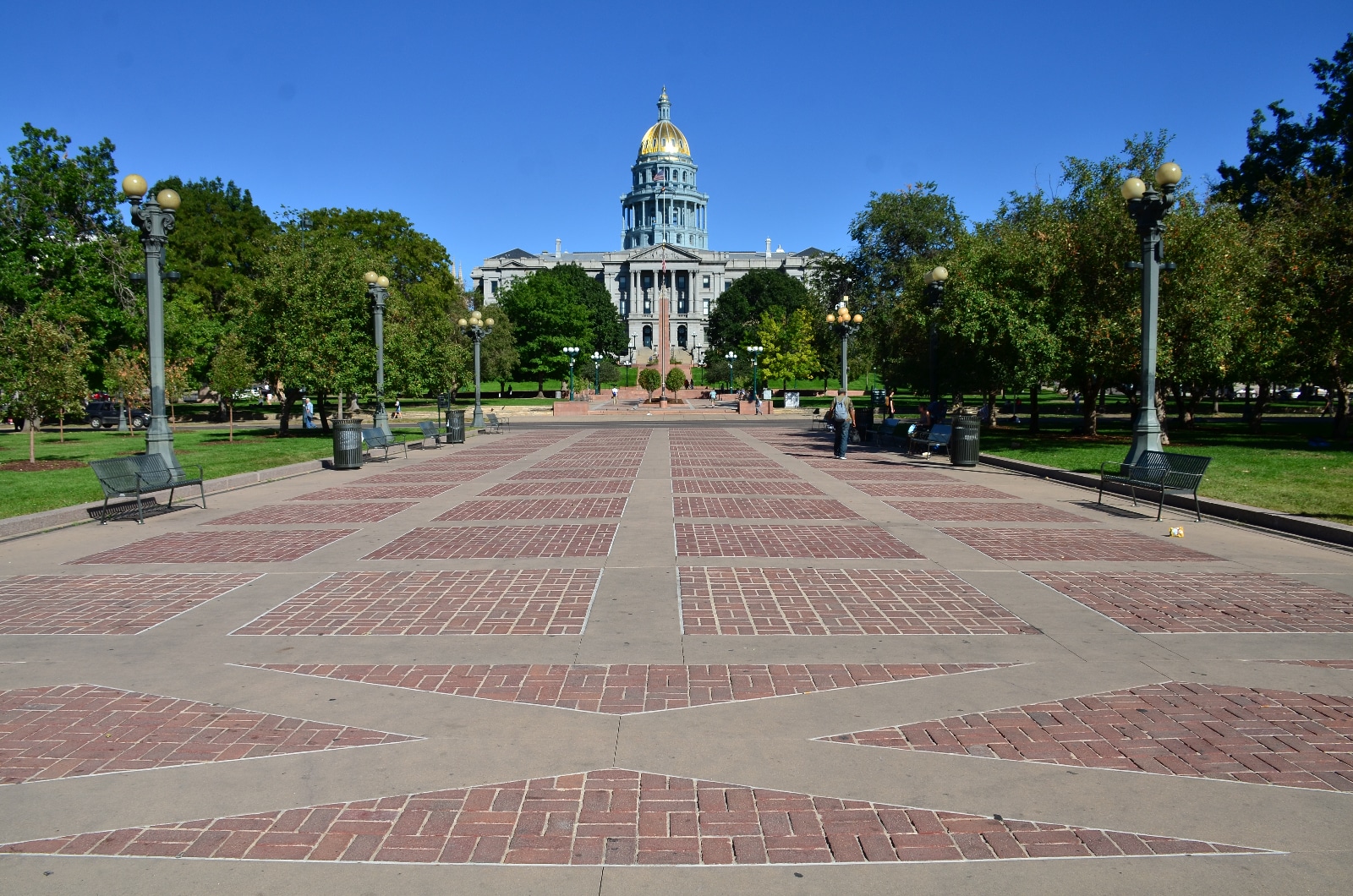 Civic Center Park, State Capitol Building, Capitol Hill, Denver, Colorado