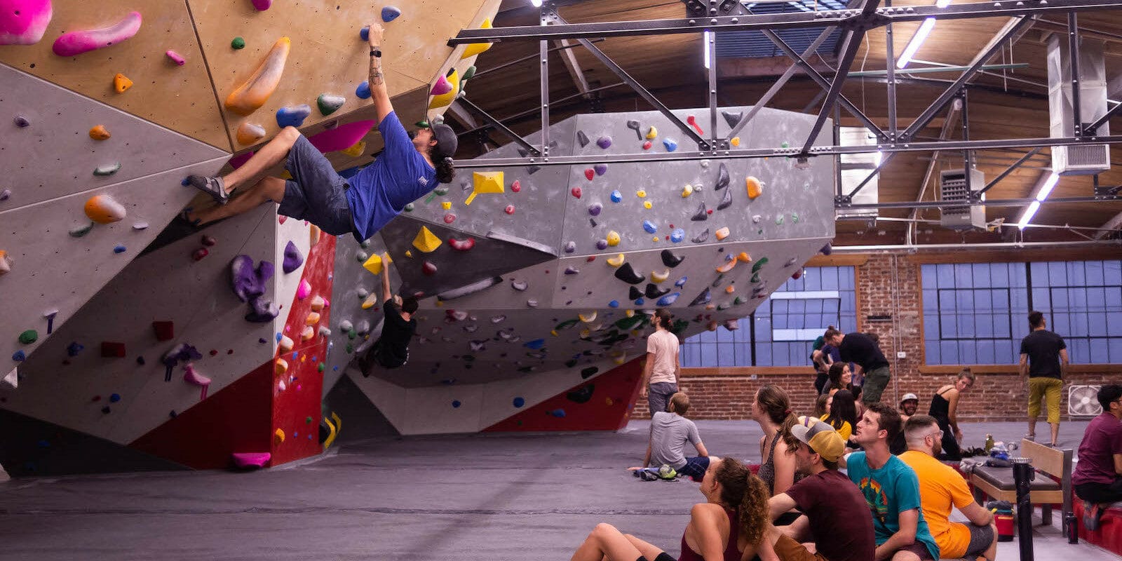 Image of people climbing at The Spot Denver