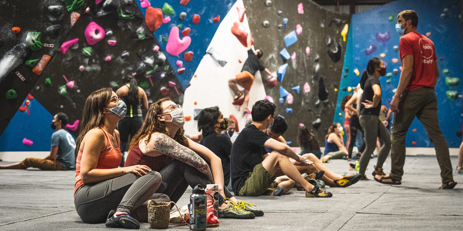 Image of people climbing at The Spot Golden in Colorado