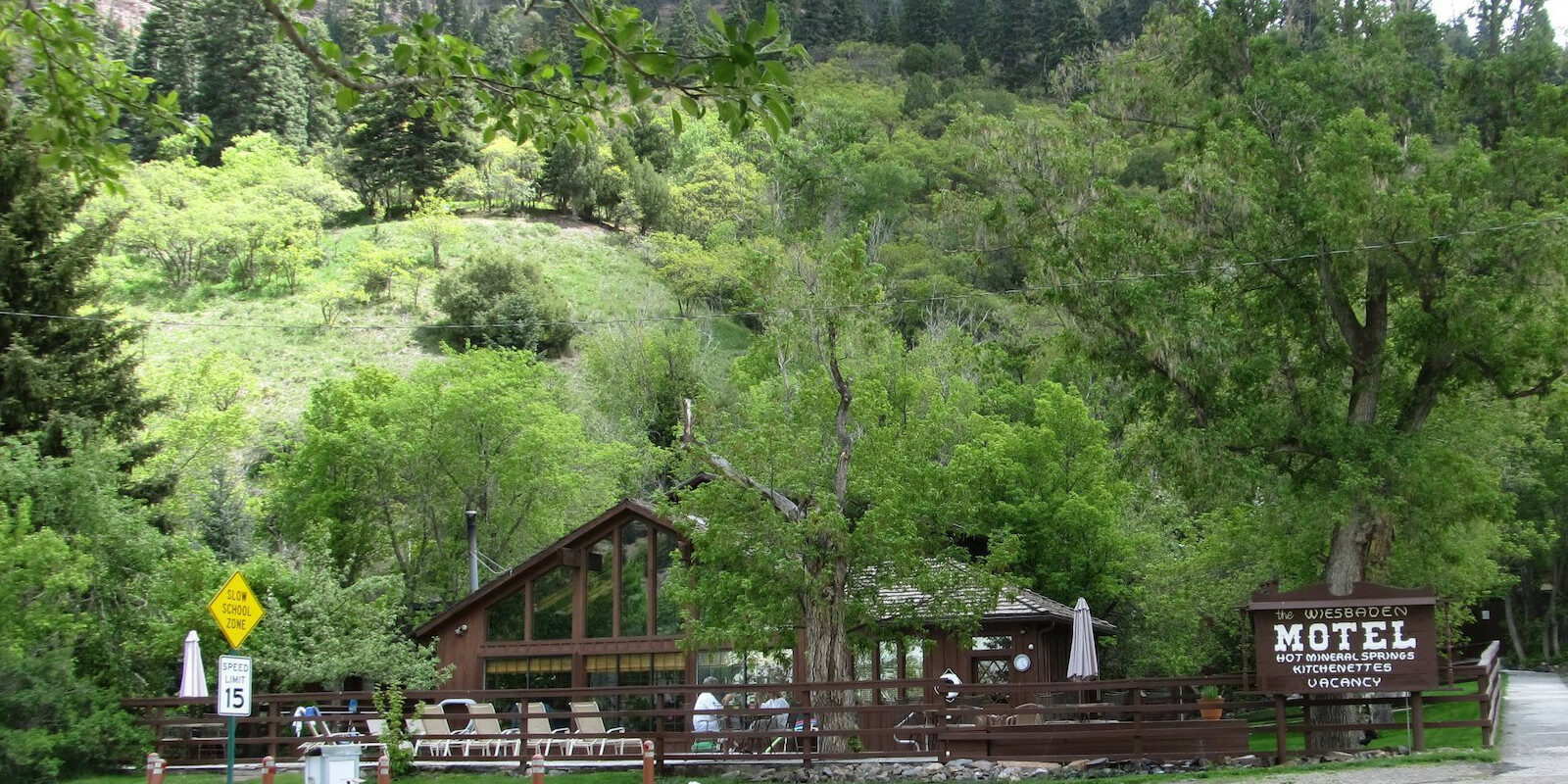 Image of the Wiesbaden Hot Springs Spa & Lodgings in Ouray Colorado