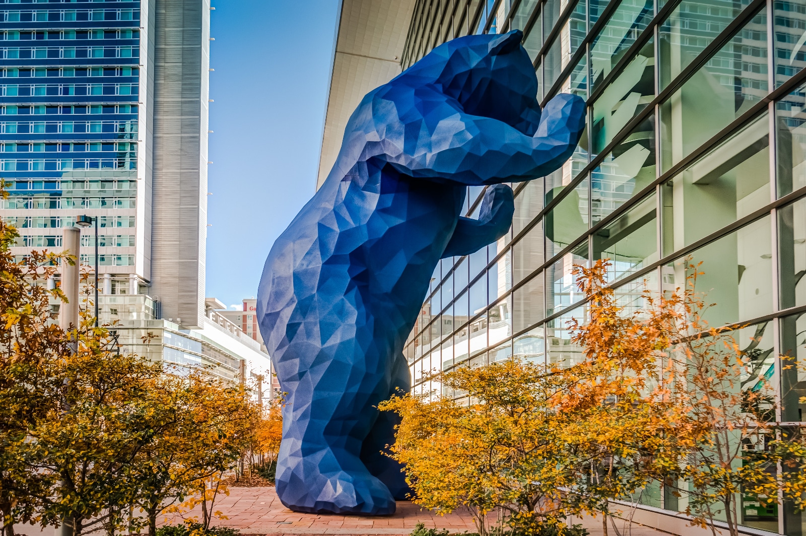 Colorado Convention Center, Big Blue Bear, Downtown Denver, Denver, Colorado