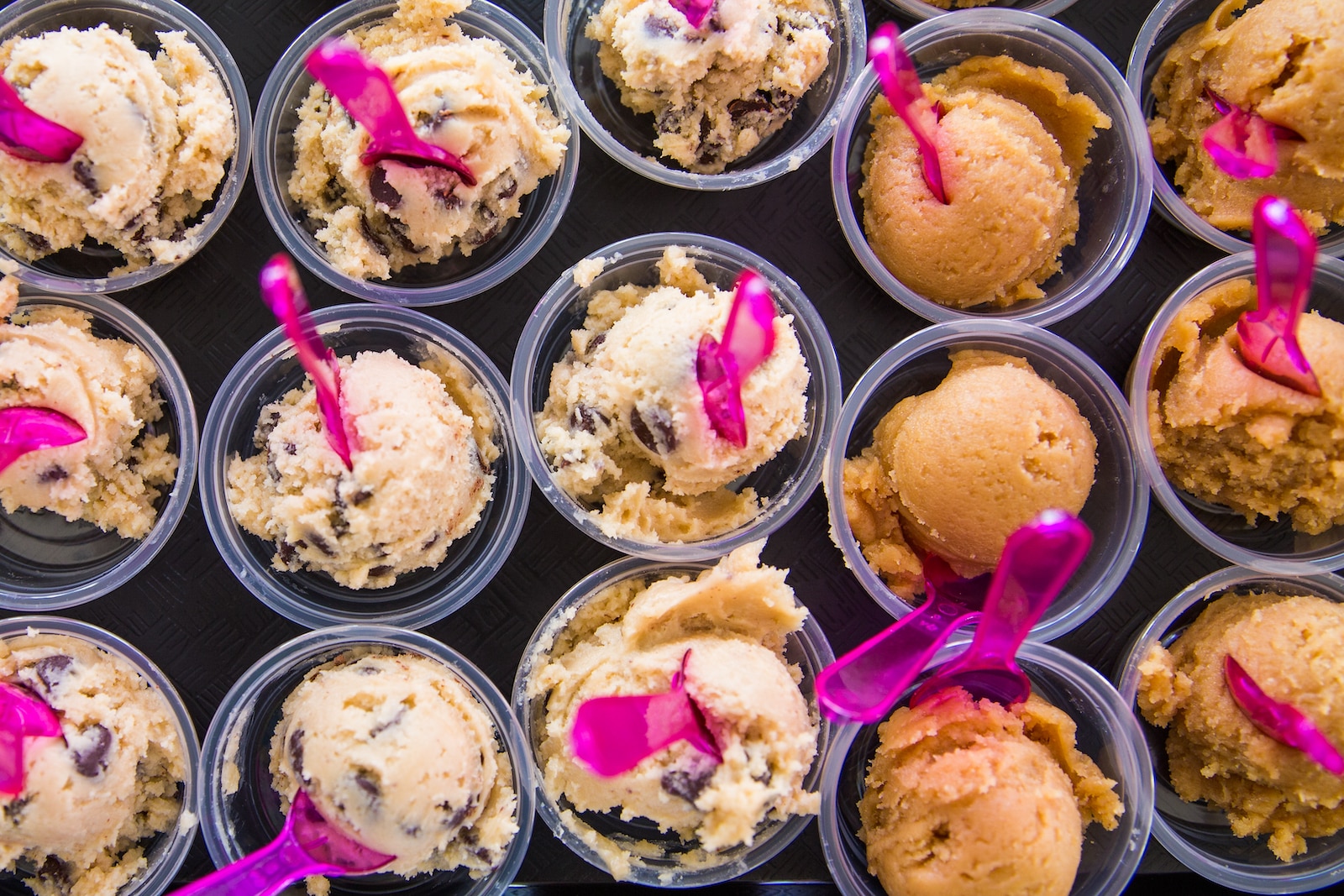 Image of dessert samples at the Denver Food and Wine Festival in Colorado