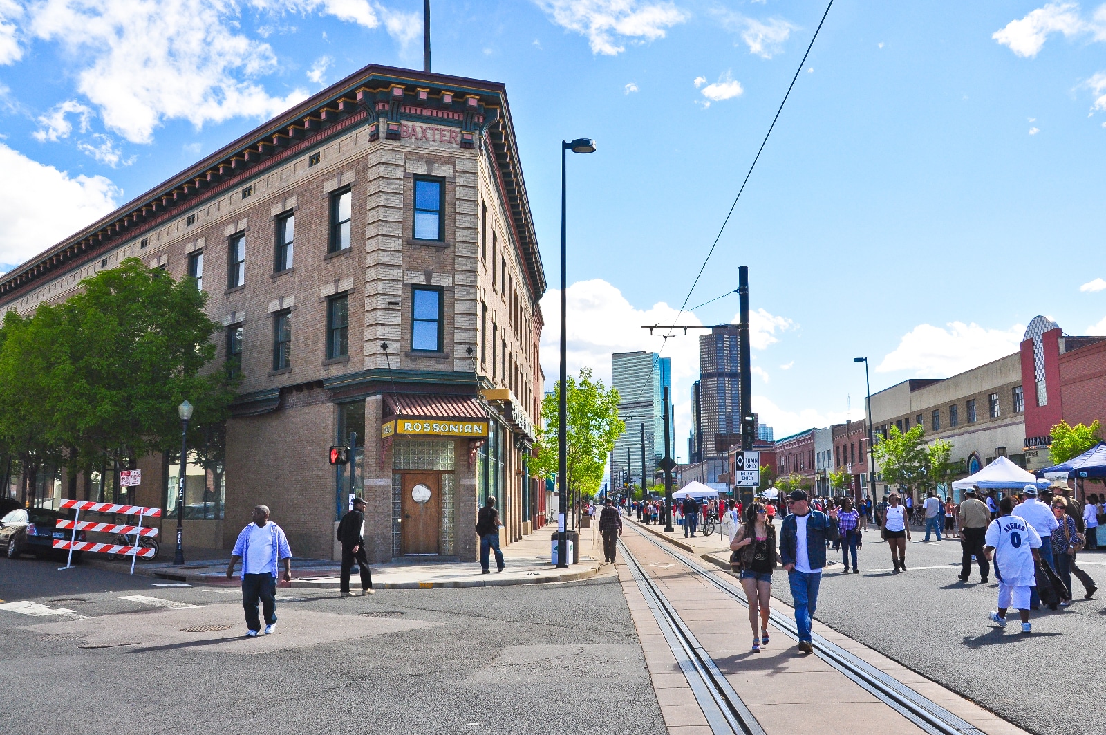 Historic Architecture, Five Points, Denver, Colorado.