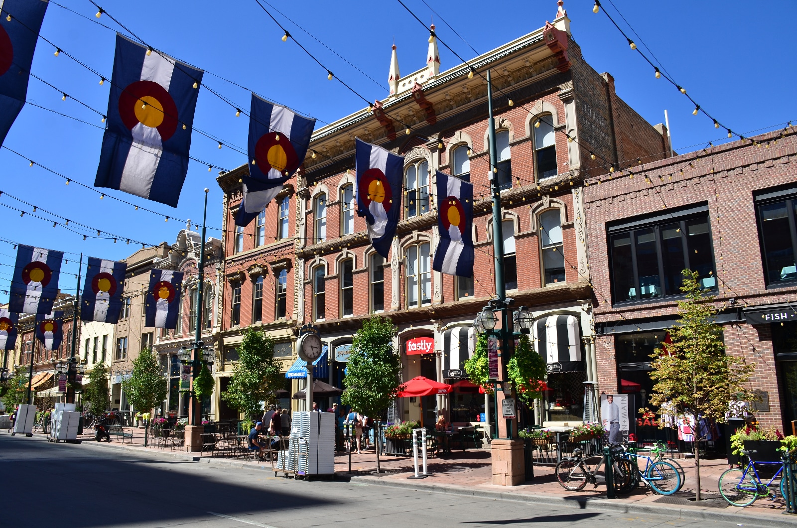 Historic Larimer Square, Downtown Denver, Denver, Colorado