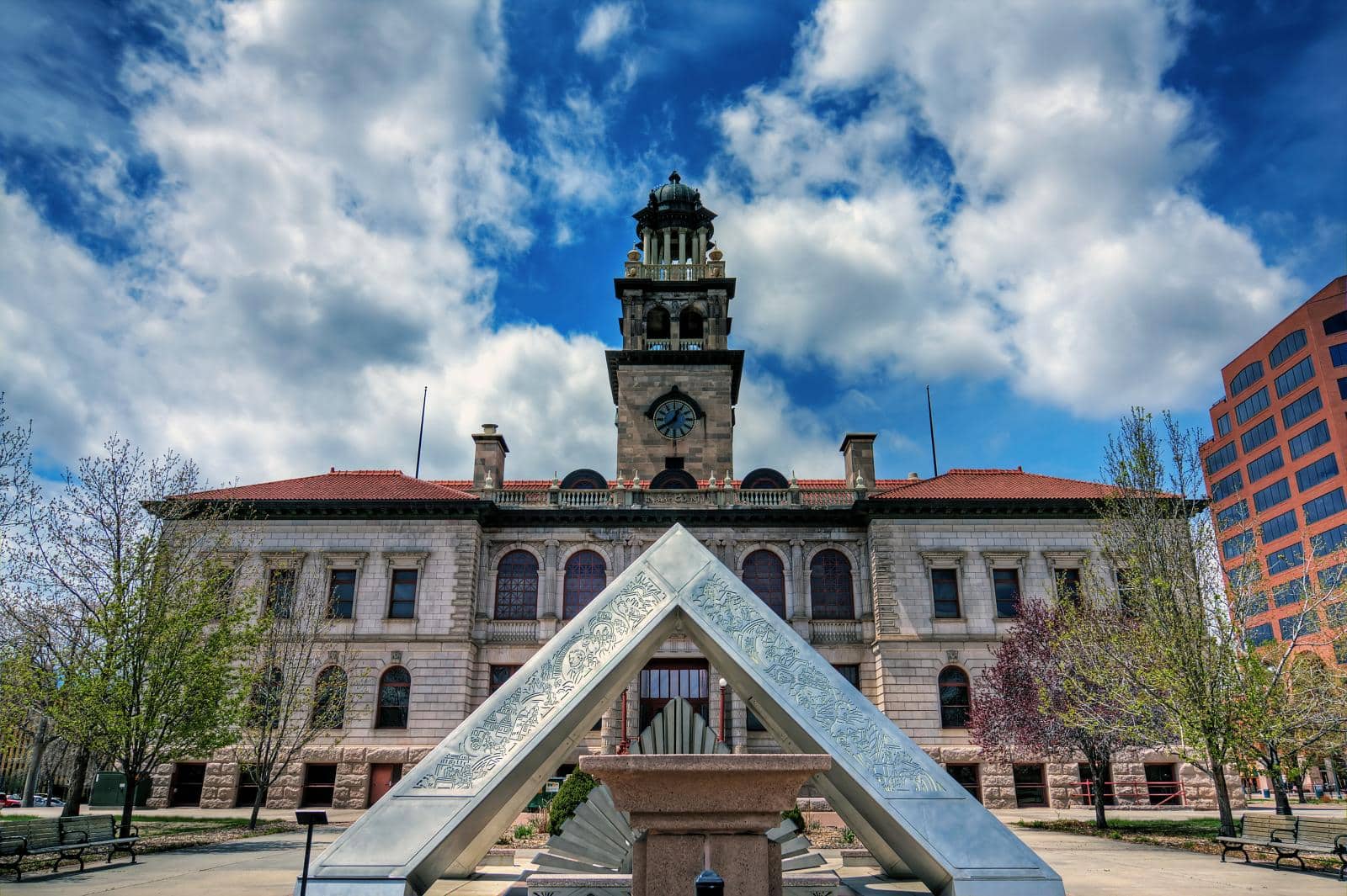 The Pioneer Museum in Downtown Colorado Springs, Colorado