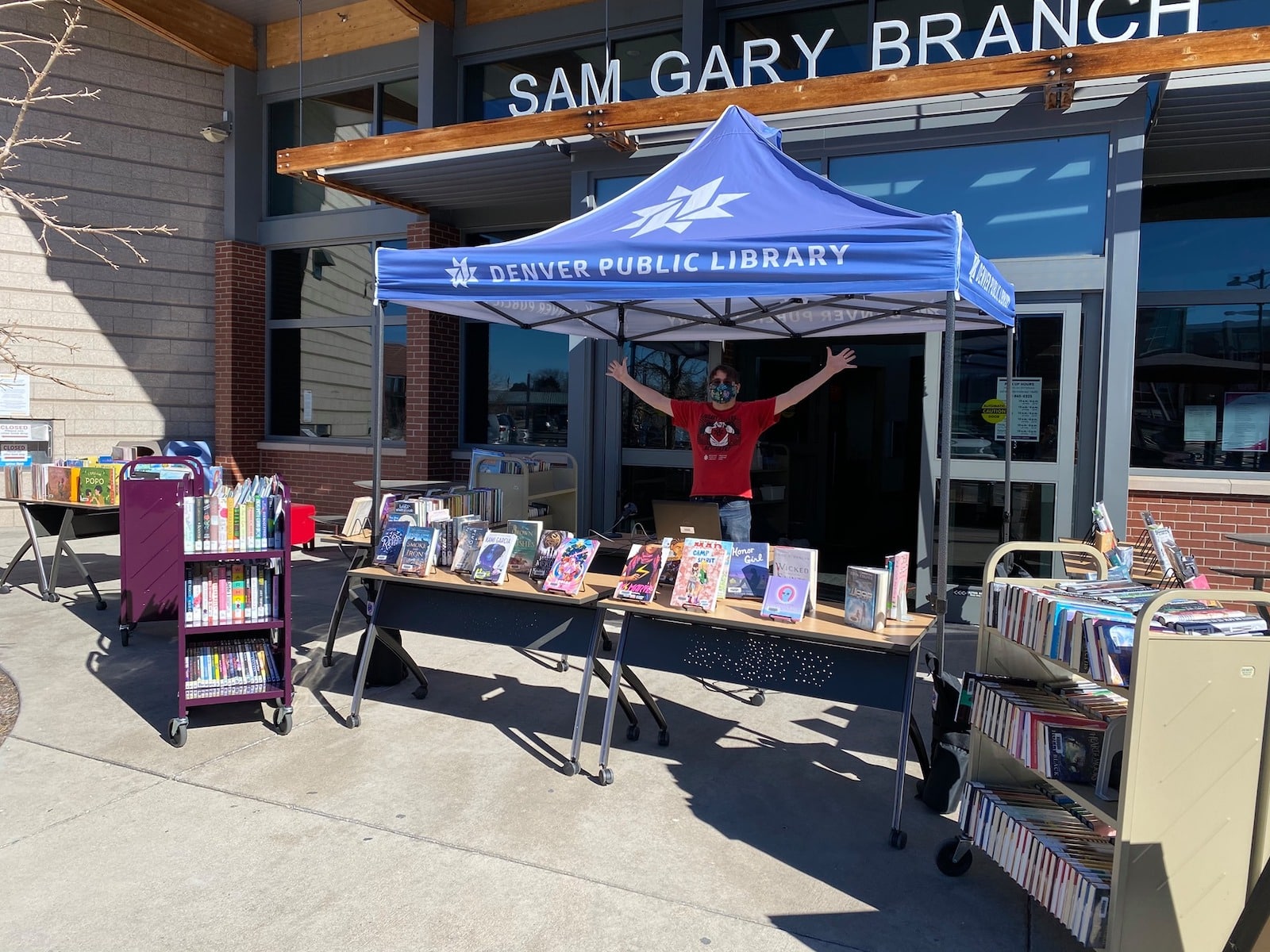 Image of the Sam Gary Branch of the Denver Public Library in Colorado