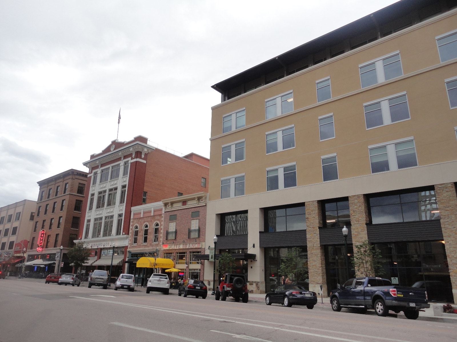 Downtown Colorado Springs Storefronts, Colorado Springs, Colorado