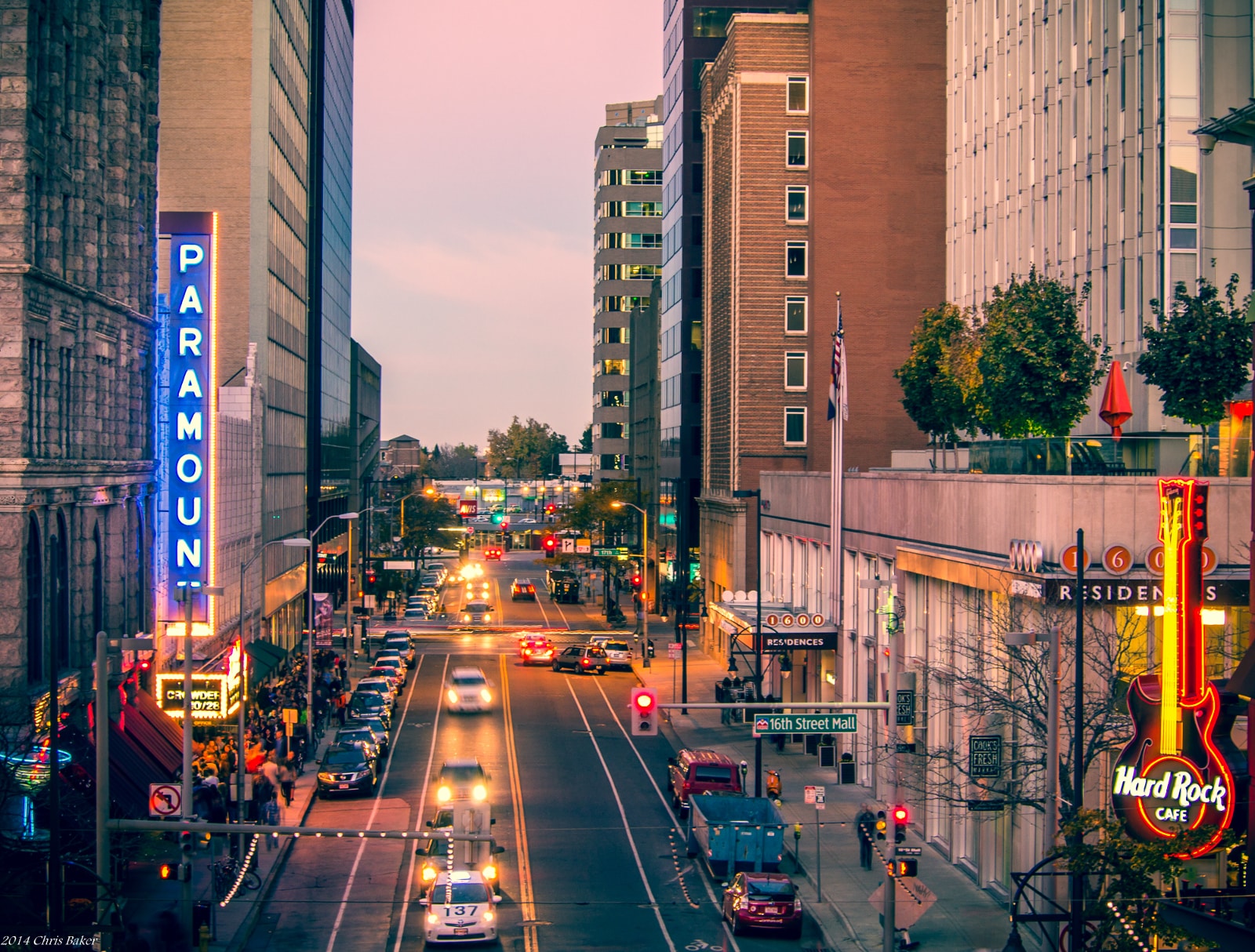 Downtown Denver Street, Denver, Colorado