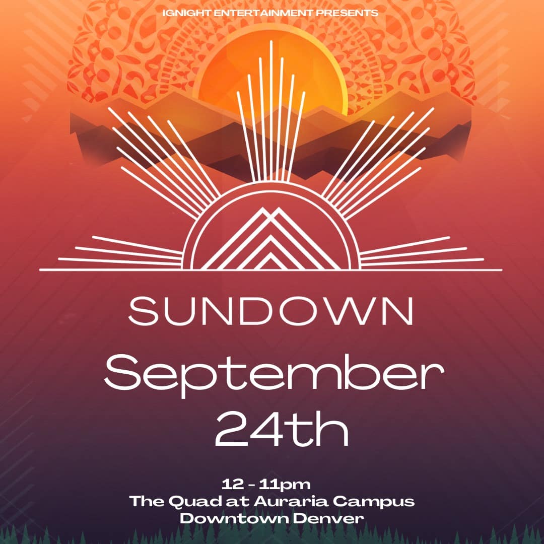 Image of the flyer for Denver's Sundown Colorado