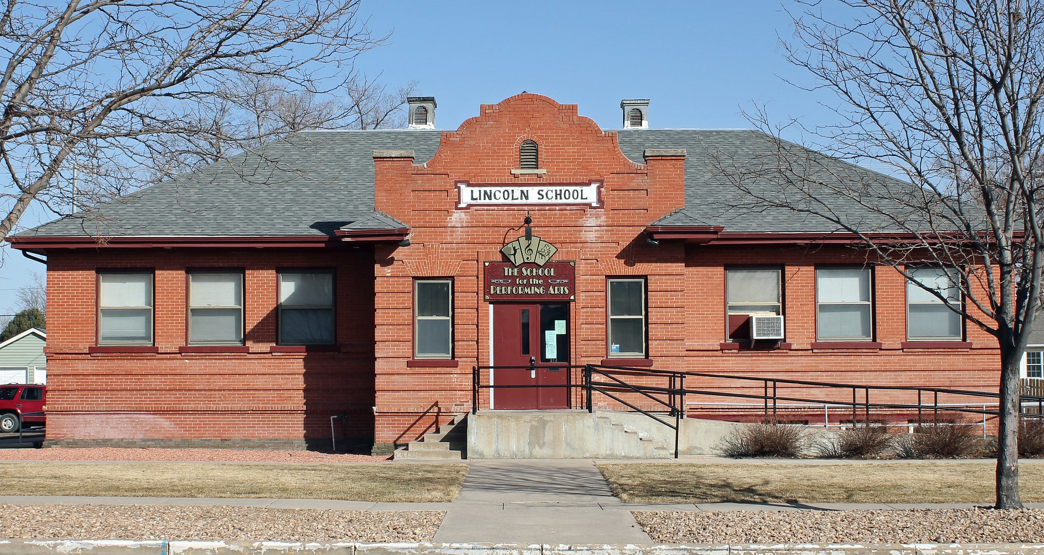 Historic brick schoolhouse