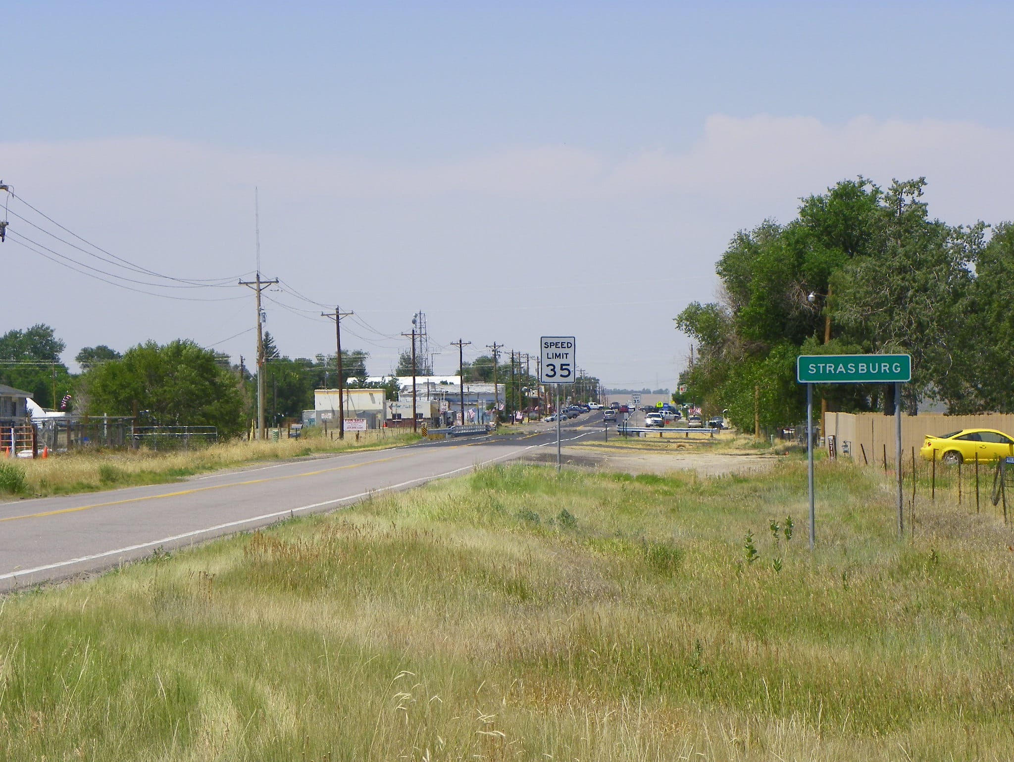 Entering Strasburg