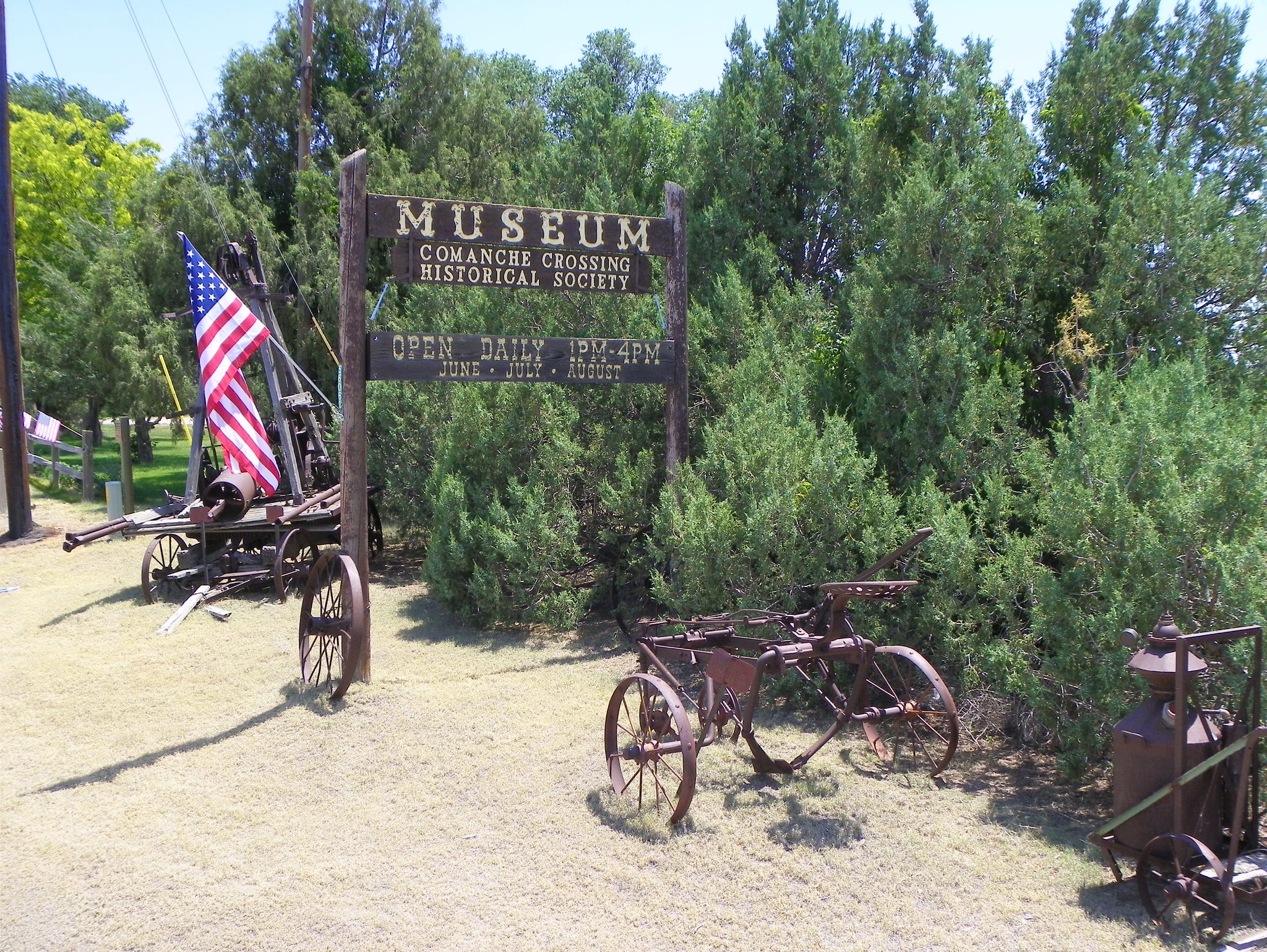 Entrance to historical museum 