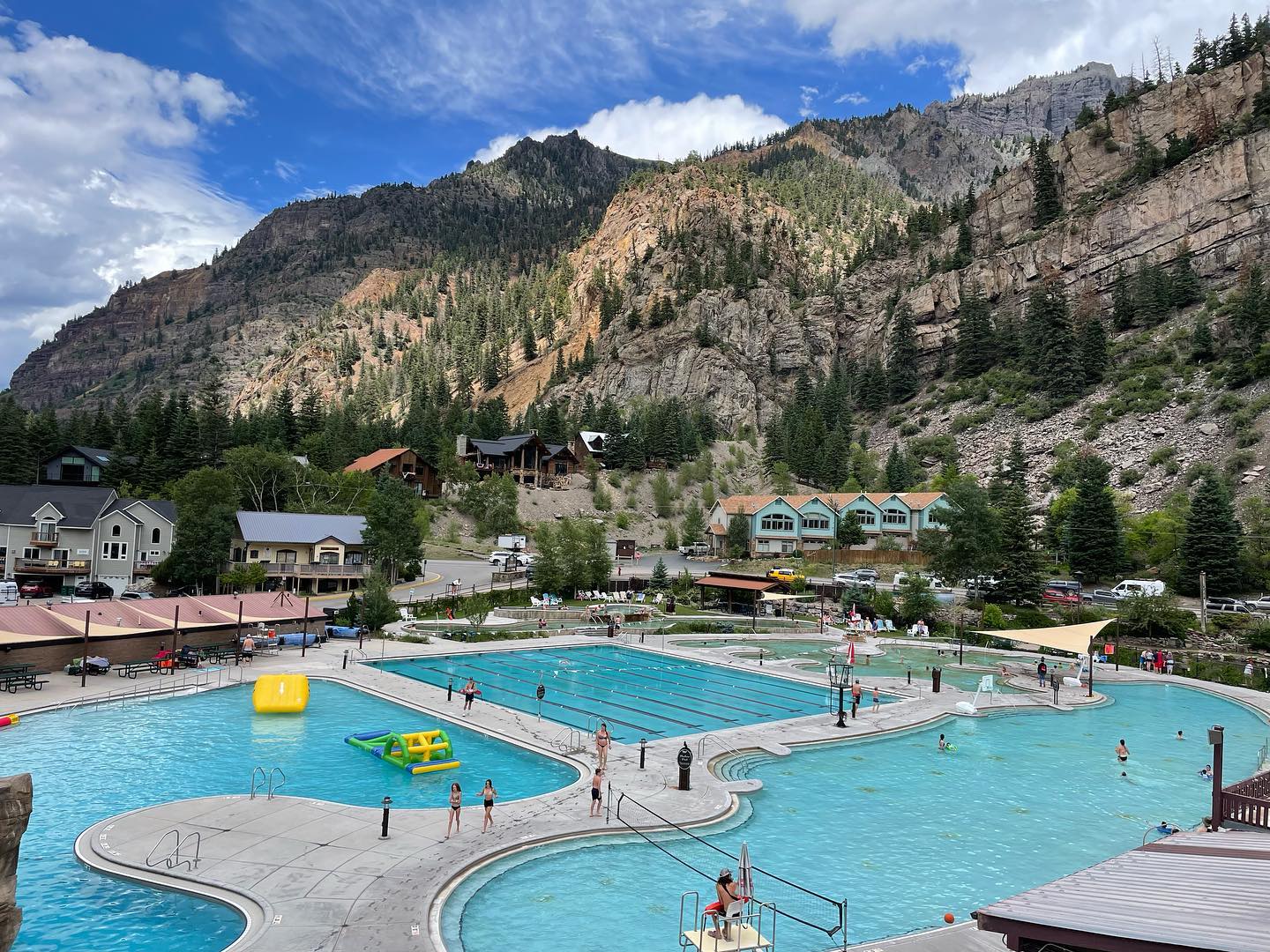 Kolam Mata Air Panas Ouray, Colorado