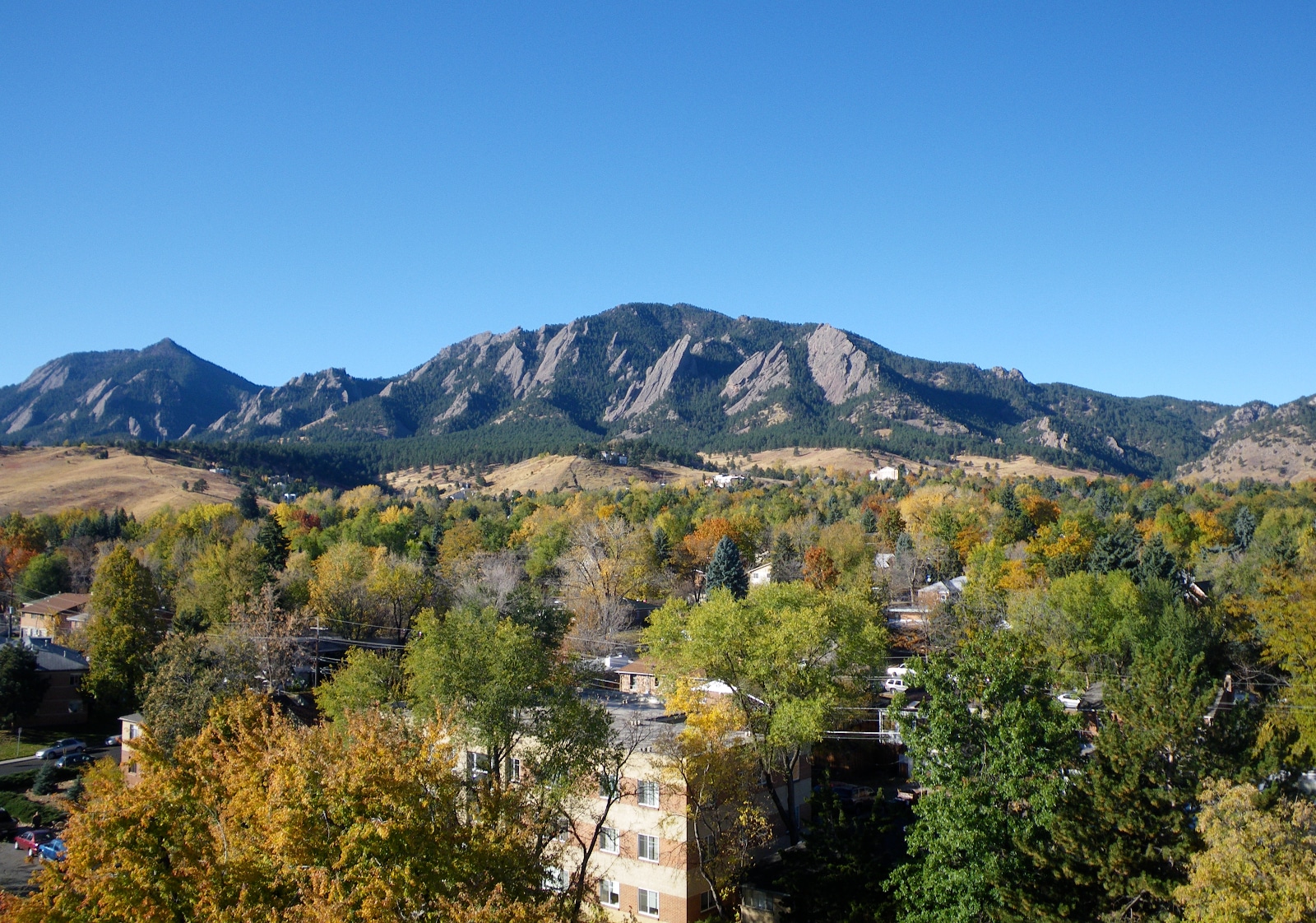 Front Range, Boulder, Colorado.