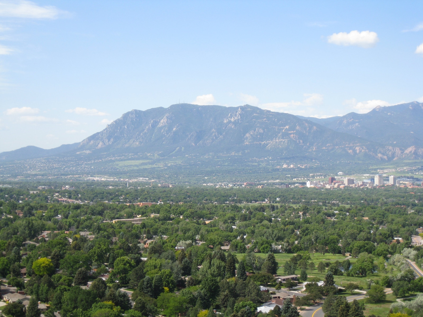 Front Range, Colorado Springs, Colorado