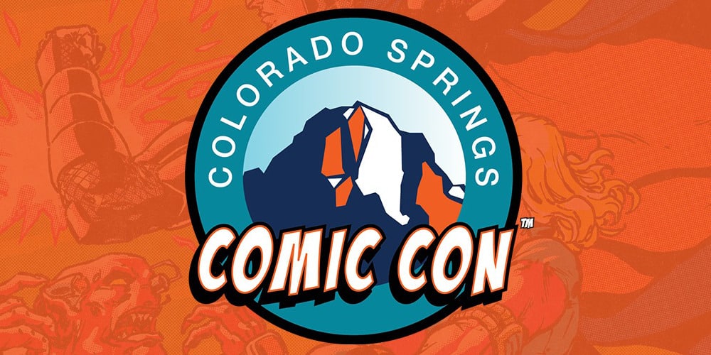 Image of a flyer for Colorado Springs Comic Con