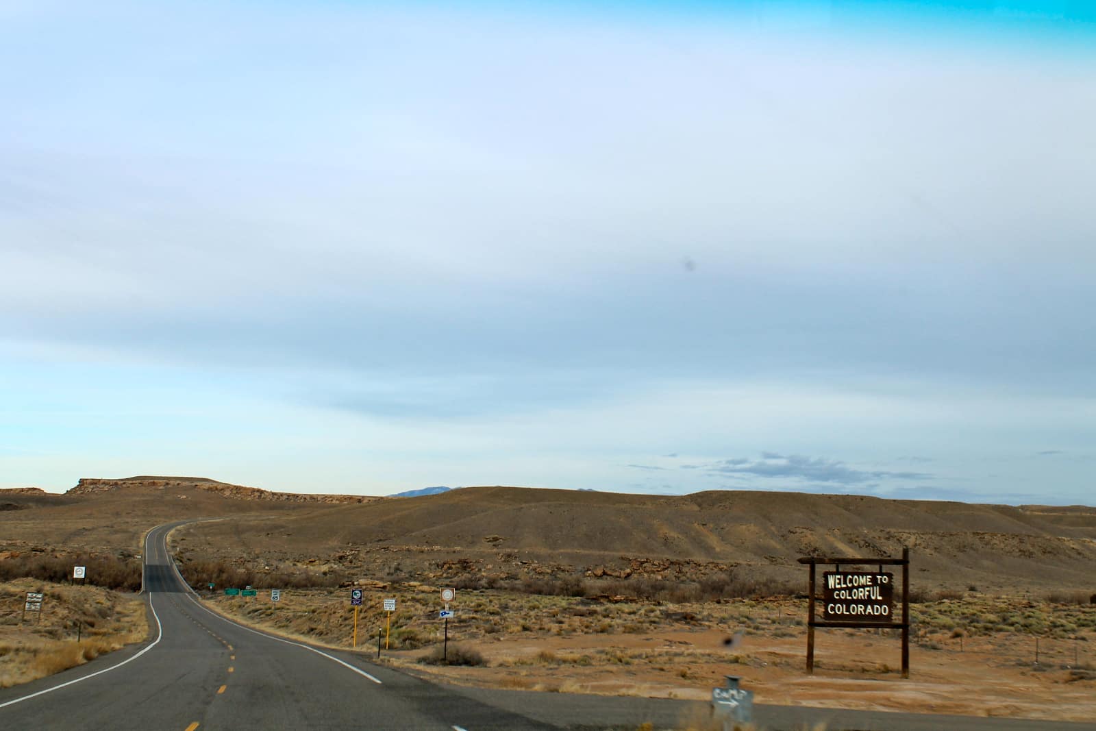 Dry, Desert Landscape in Colorado