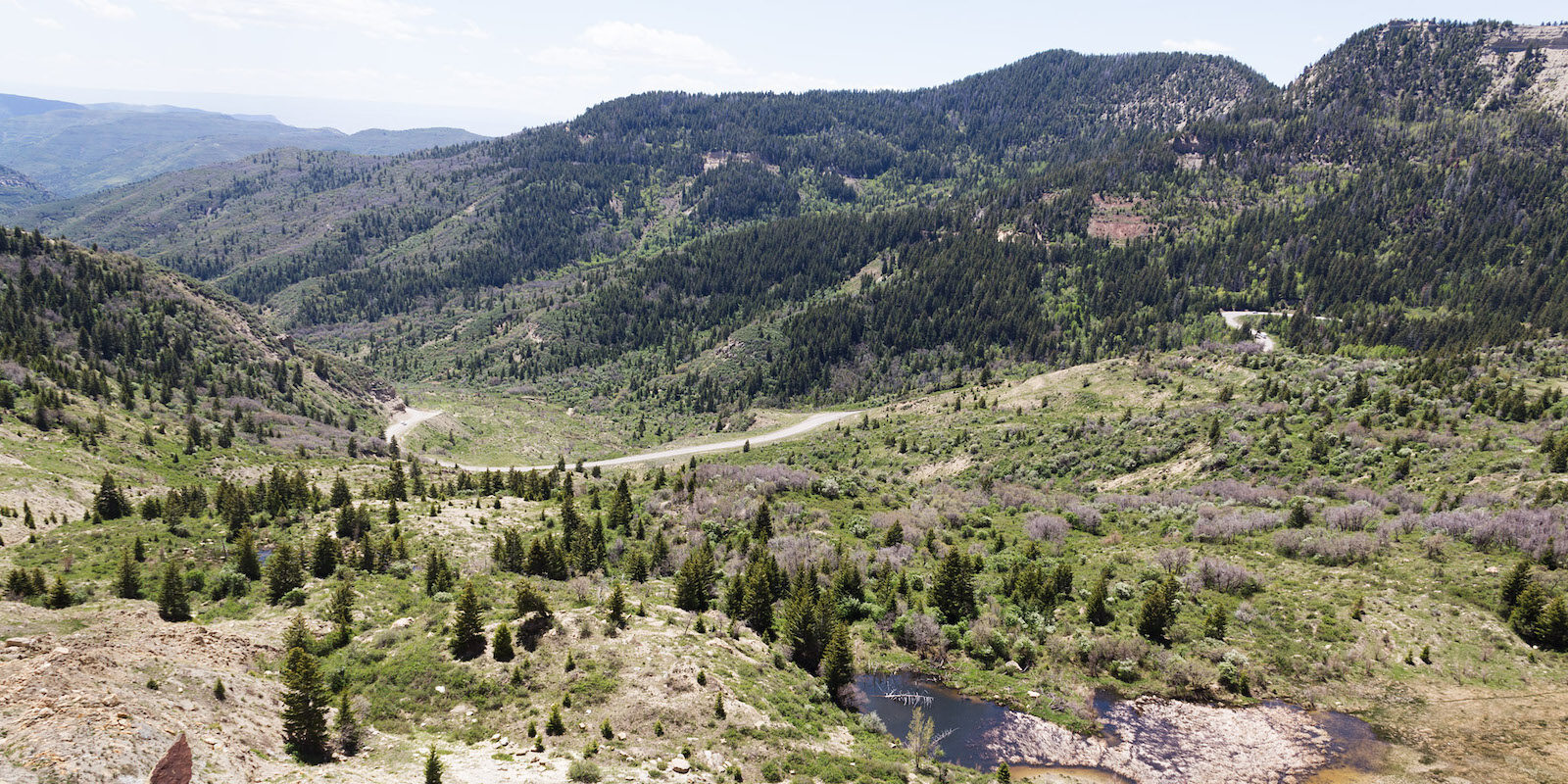 Overlooking Douglas Pass in Western Colorado