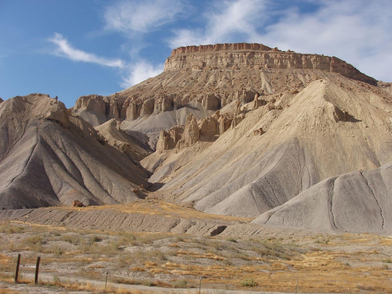 Dry Rock Formation Landscape, Colorado