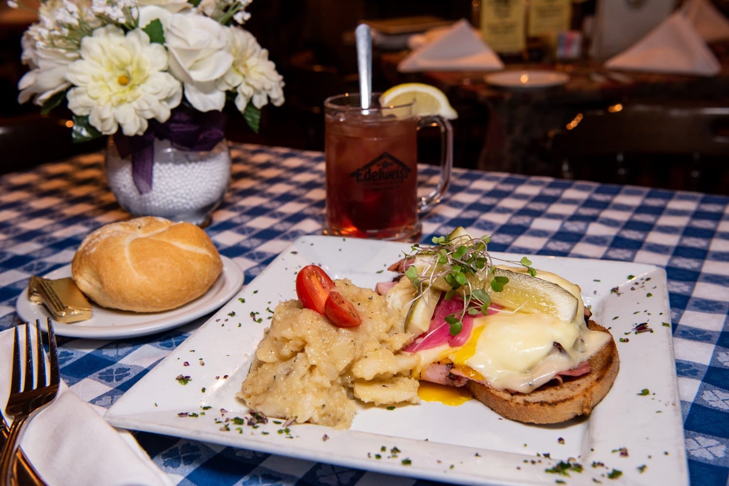 Image of a meal at Edelweiss Restaurant in Colorado Springs, CO