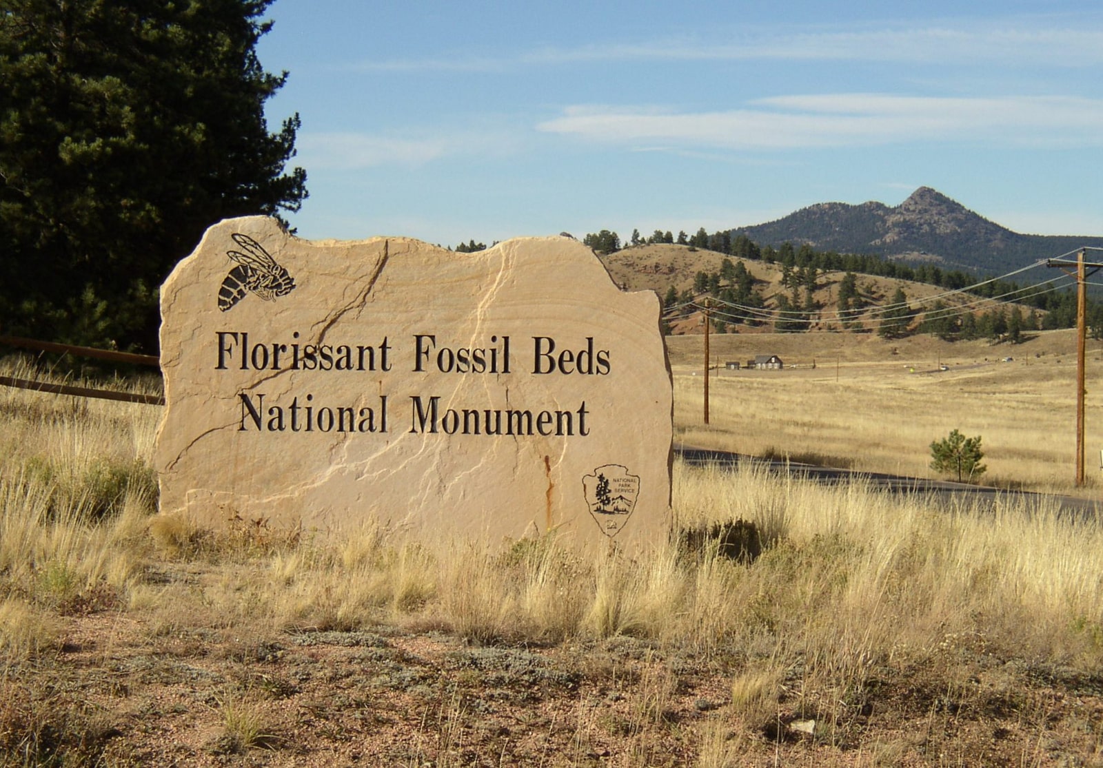 Florissant Fossil Beds National Monument in Colorado