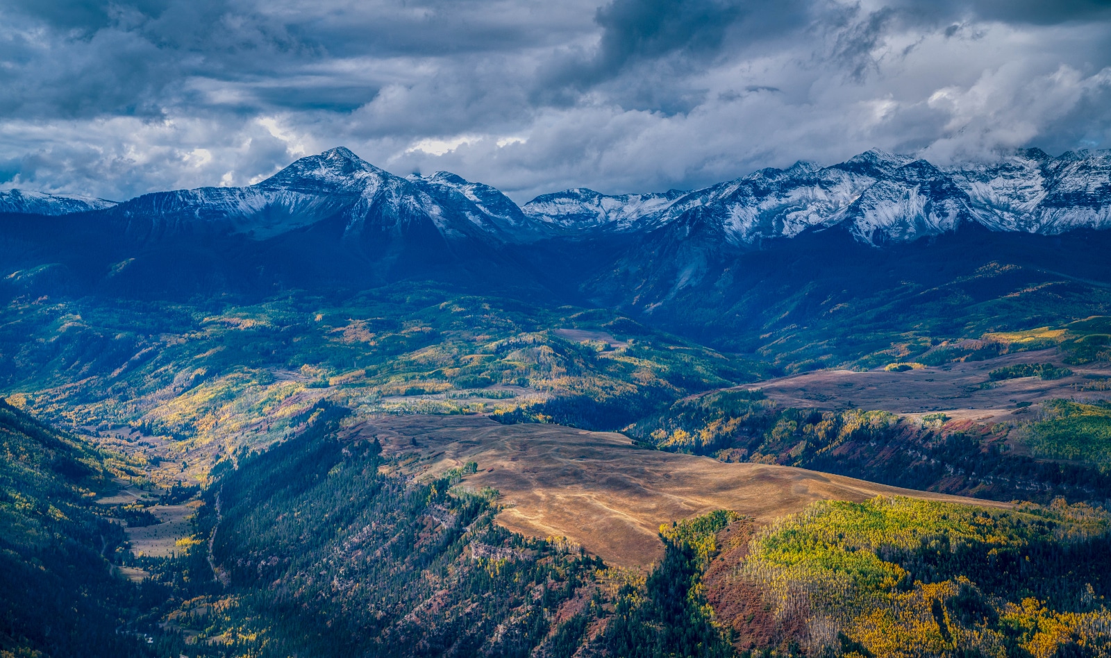 Snowy Peaks in Colorado