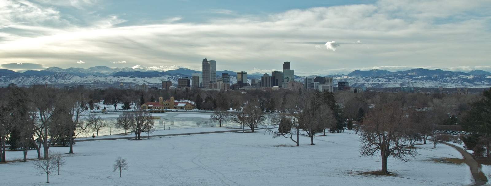 Snowy Denver, Colorado