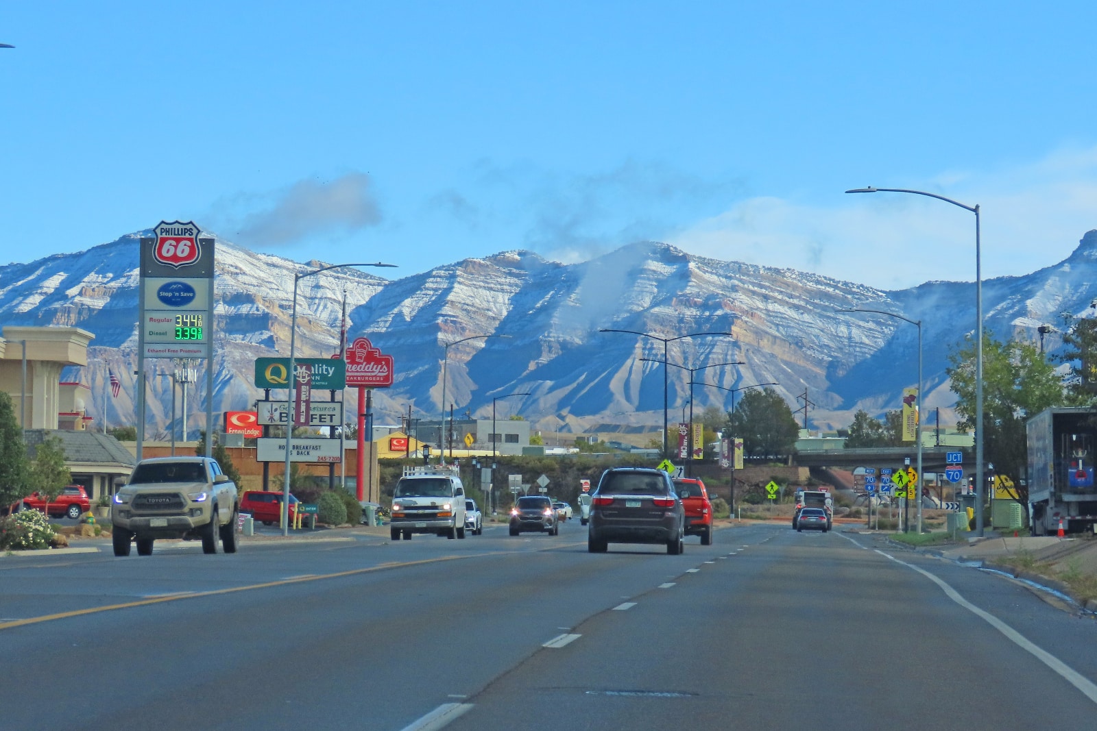 Snowy Grand Junction, Colorado