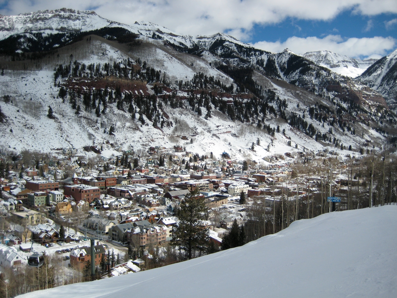 Snowy Telluride, Colorado