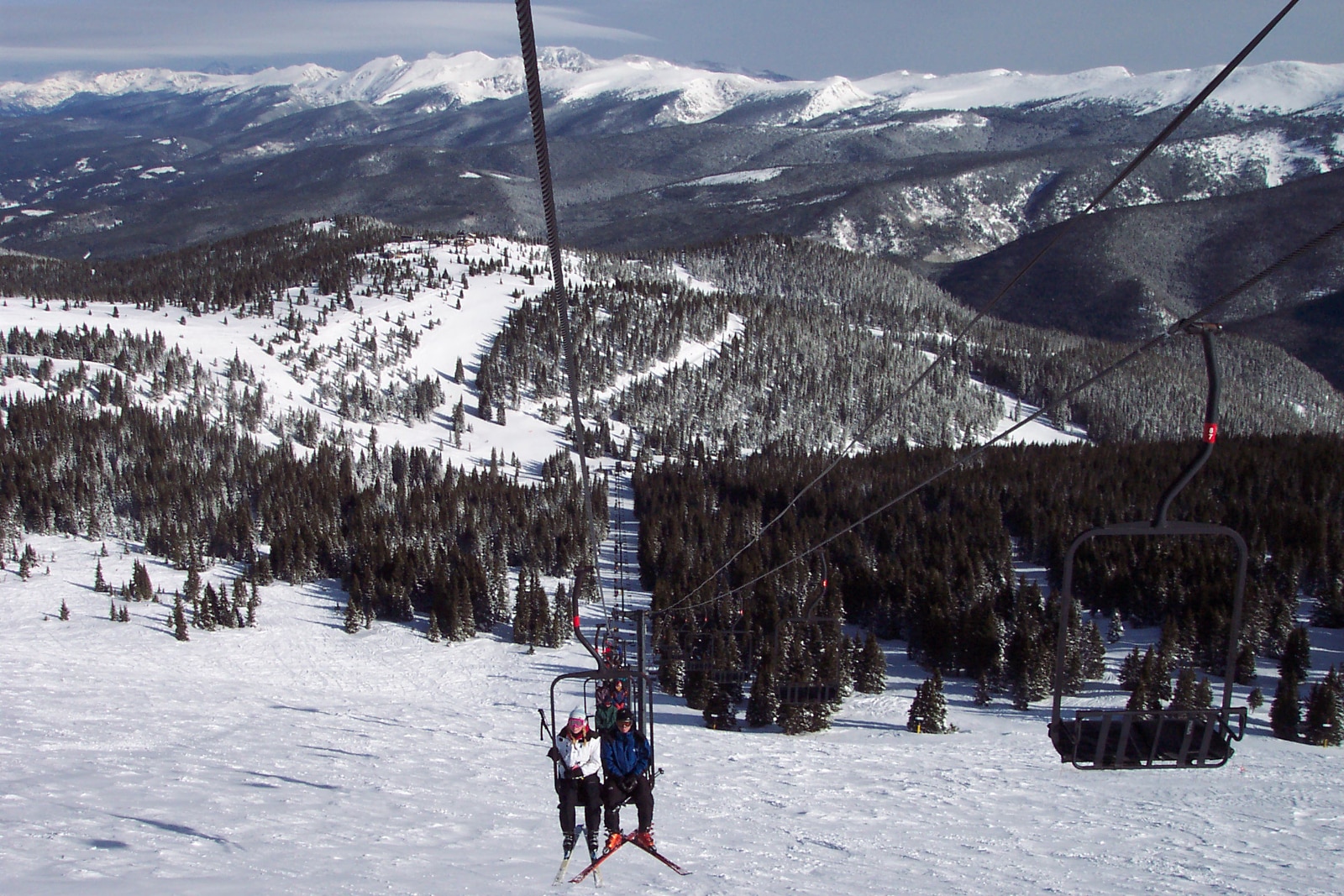 Snowy Winter Park, Colorado