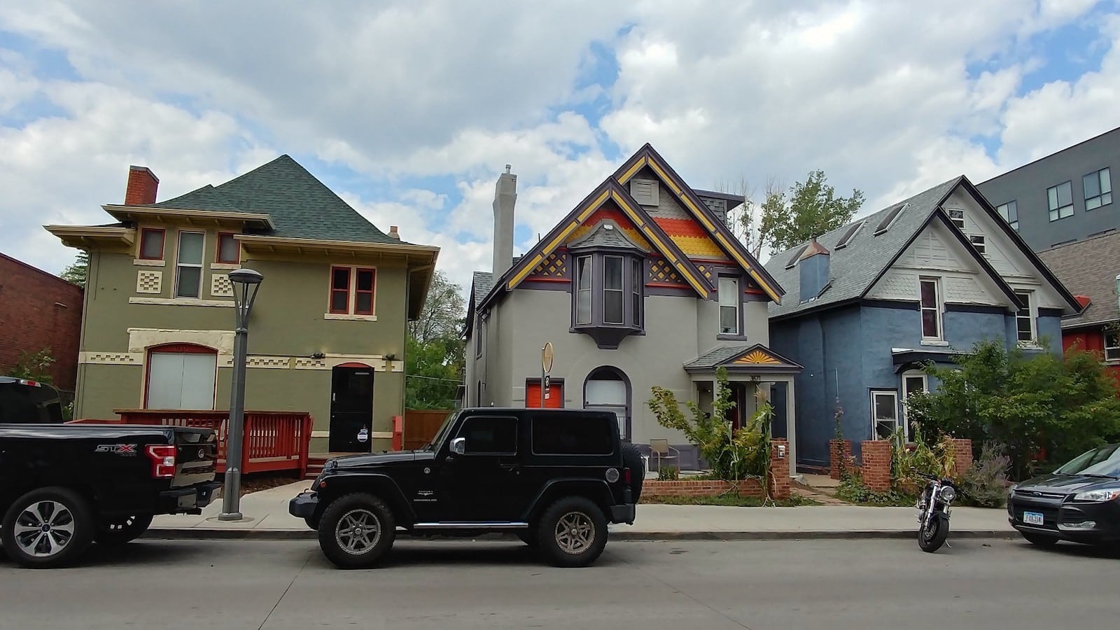 Image of homes on Tennyson Street in Denver, Colorado