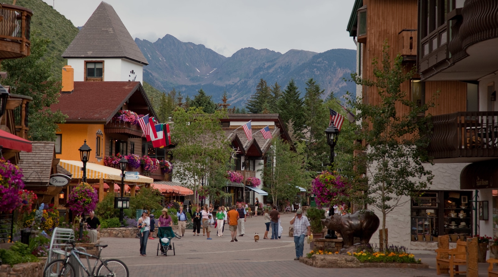 Ski Town, Vail, Colorado