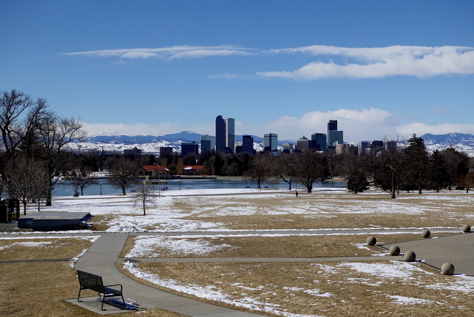 Sunny Winter in Denver, Colorado