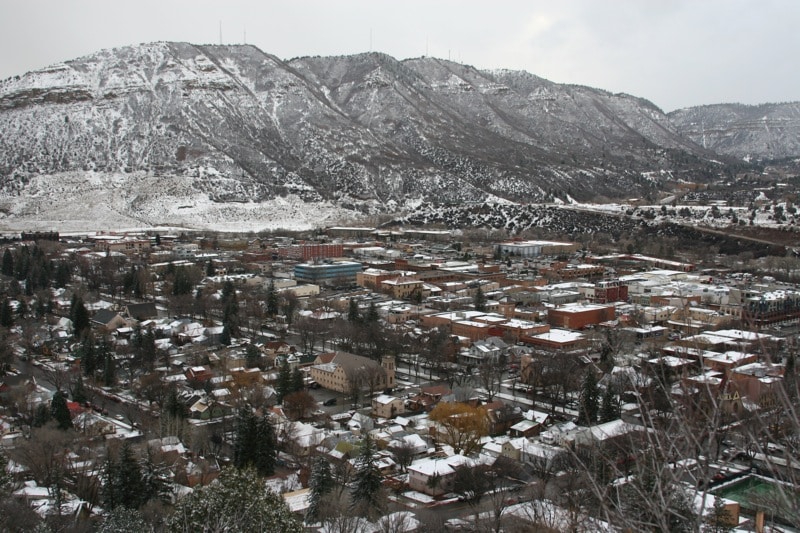 Snowy Durango, Colorado