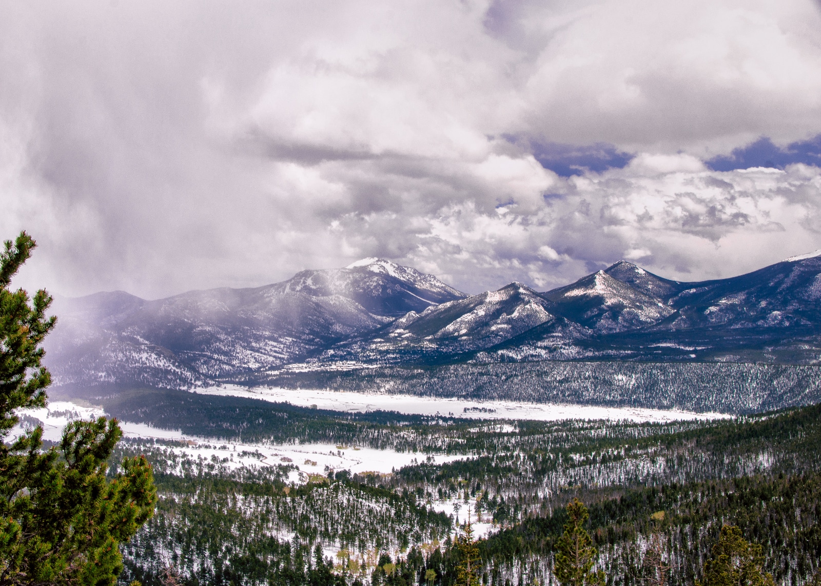 Cold Winter Landscape, Colorado