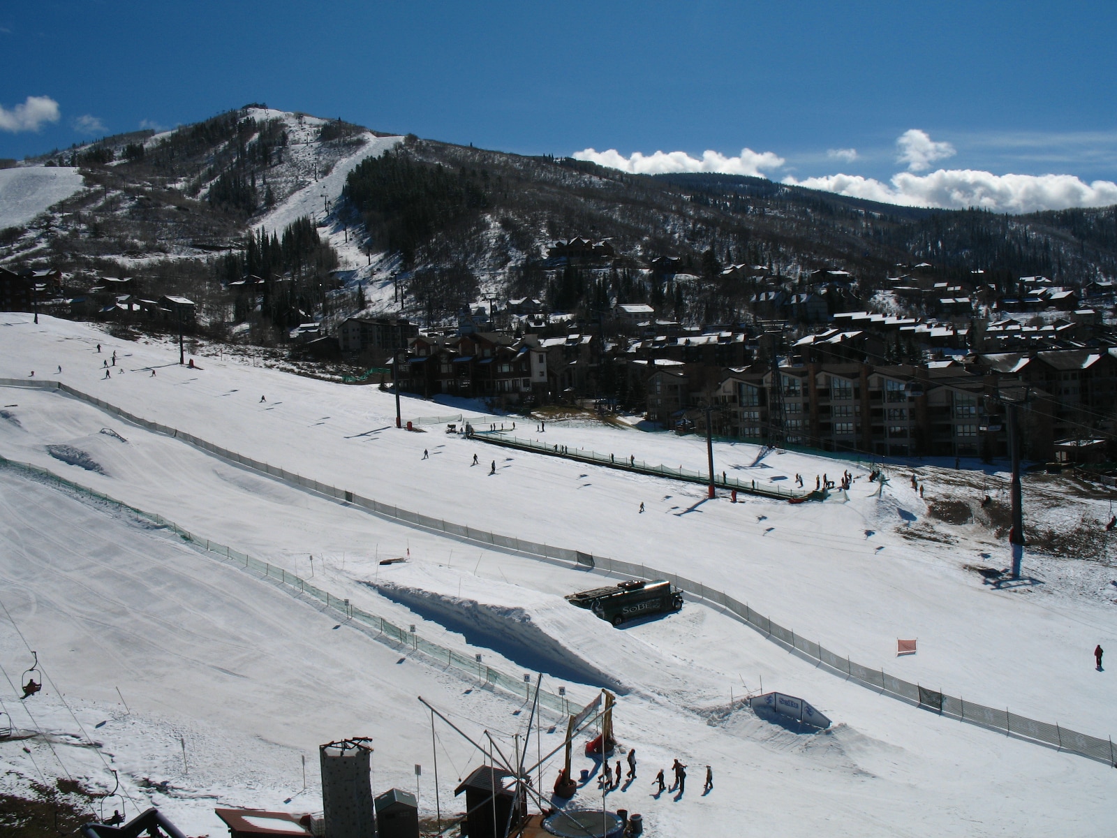 Wintertime in Steamboat Springs, Colorado