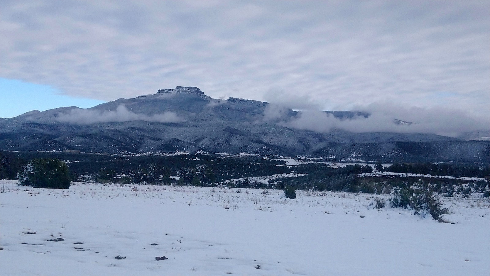 Snowy Mountains Near Trinidad, Colorado