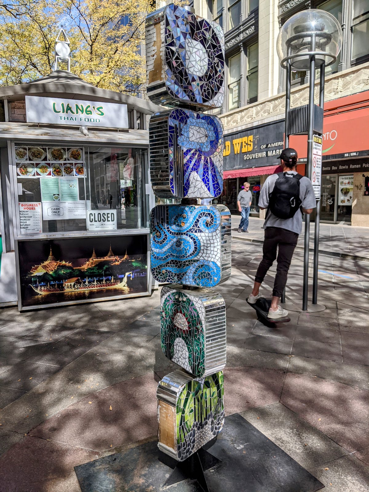 16th Street Mall Denver CO Dream Art Statue