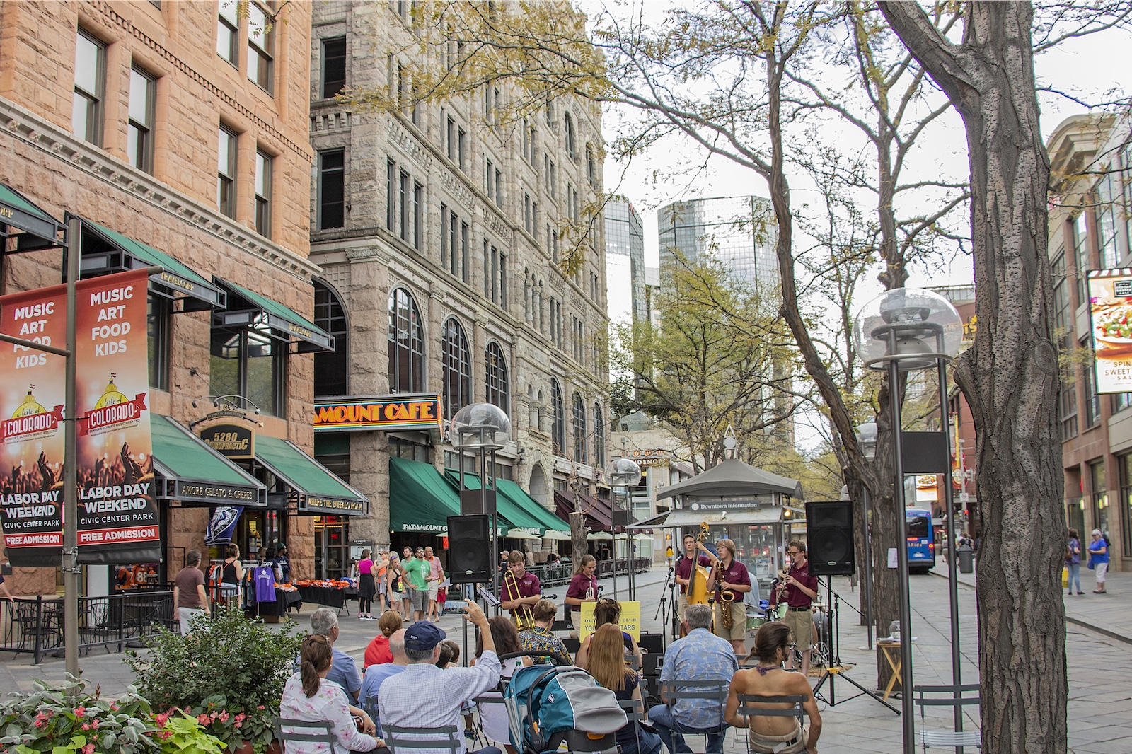 16th Street Mall Live Music Denver CO