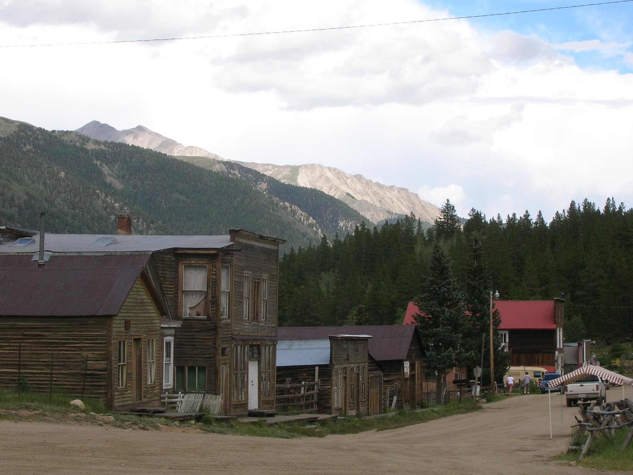 Alpine ghost town