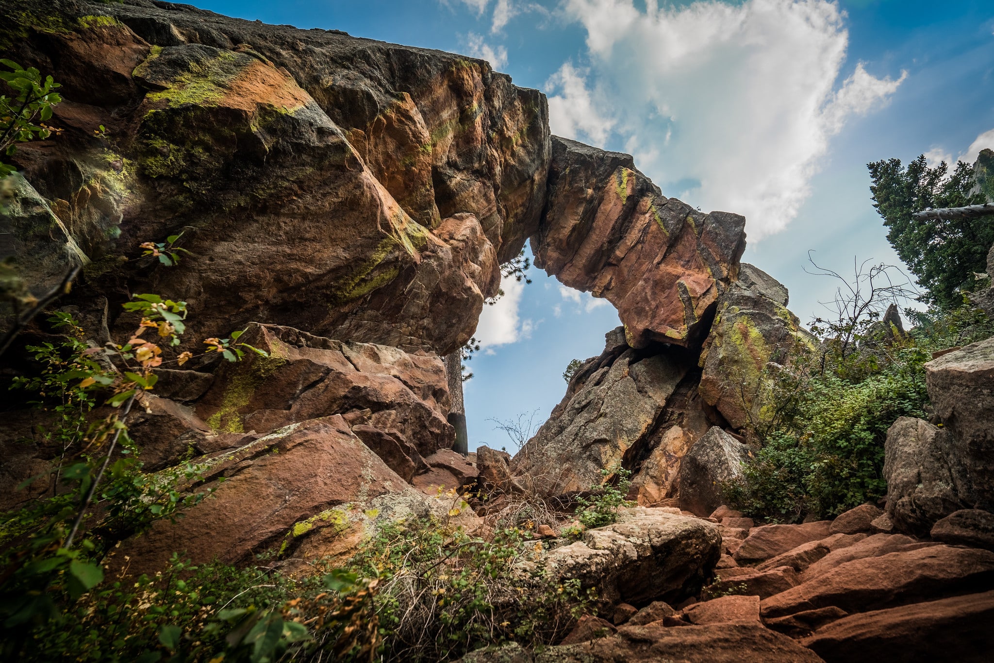 Rock arch