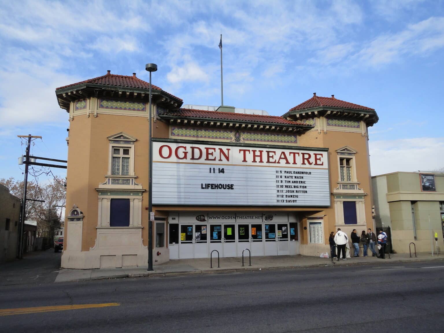 Ogden Theatre Denver, CO Concert Venue on East Colfax Avenue