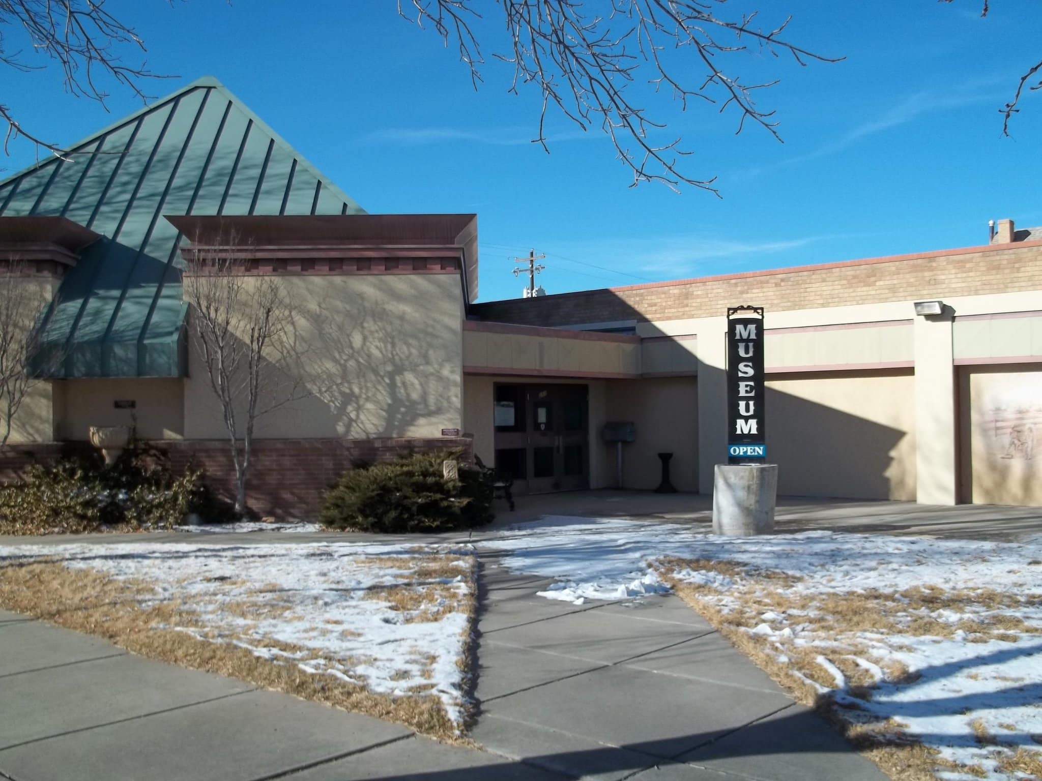 Entrance to museum in Delta County